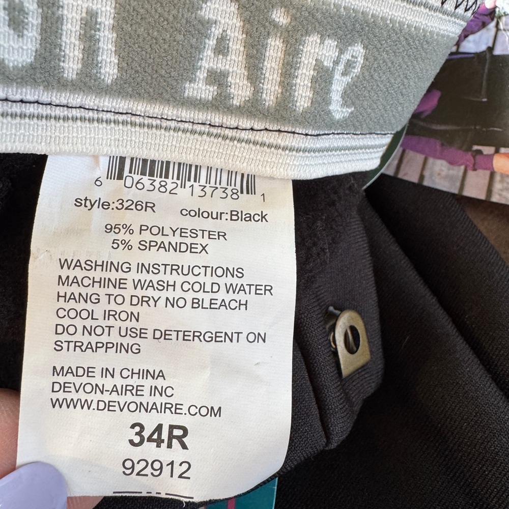 Women’s Devon Aire Equestrian Power Fleece Breech- Size 34R NWT - Picture 7 of 11
